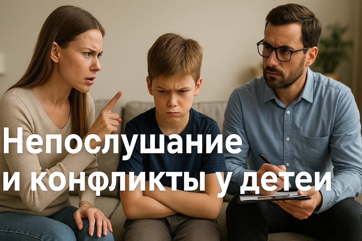 Непослушание и конфликты у детей